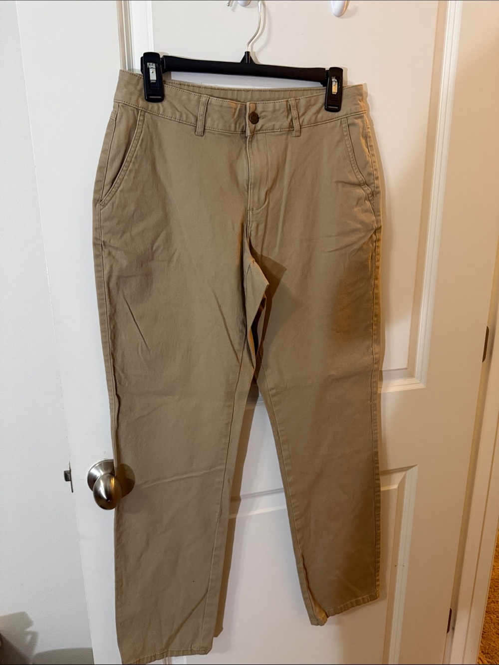 Magellan Outdoors Women's Tan Straight Leg Pants
